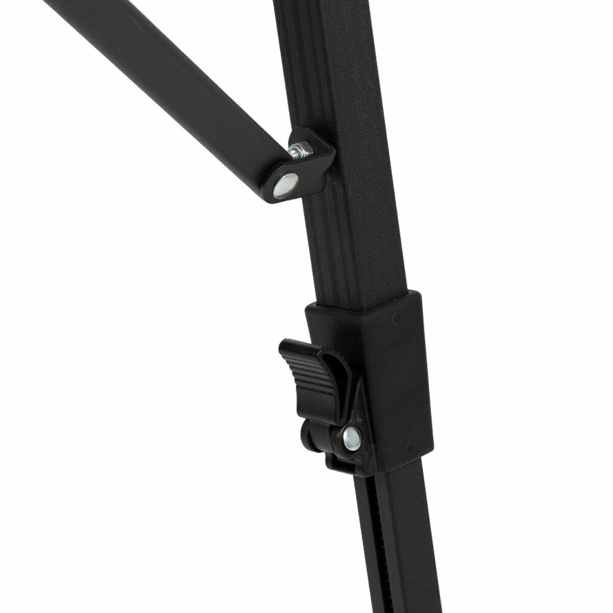 Fällbord Aktive 90 x 70 x 57 cm Camping Svart Brun Aluminium - 5