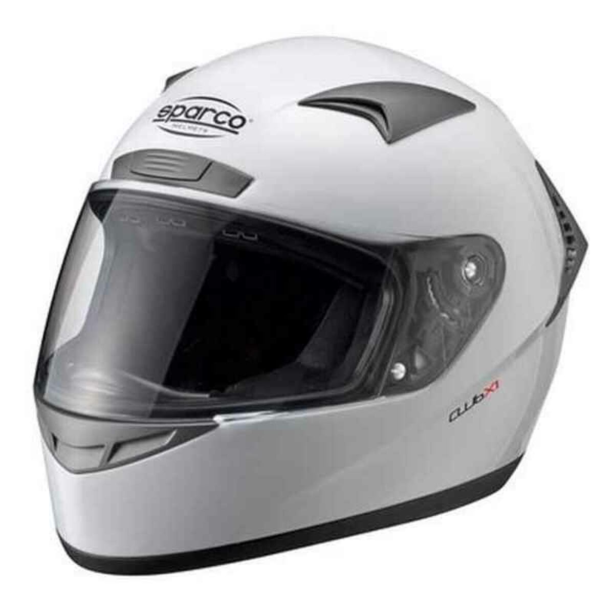 Hjälm Sparco Club X-1 Vit - 3
