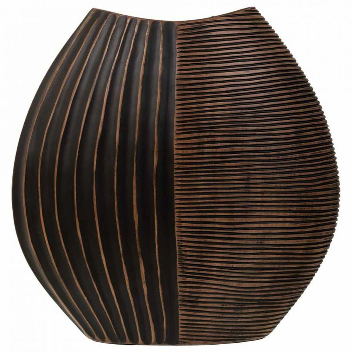 Vas Alexandra House Living Brun Polyresin 10 x 29 x 29 cm - 2