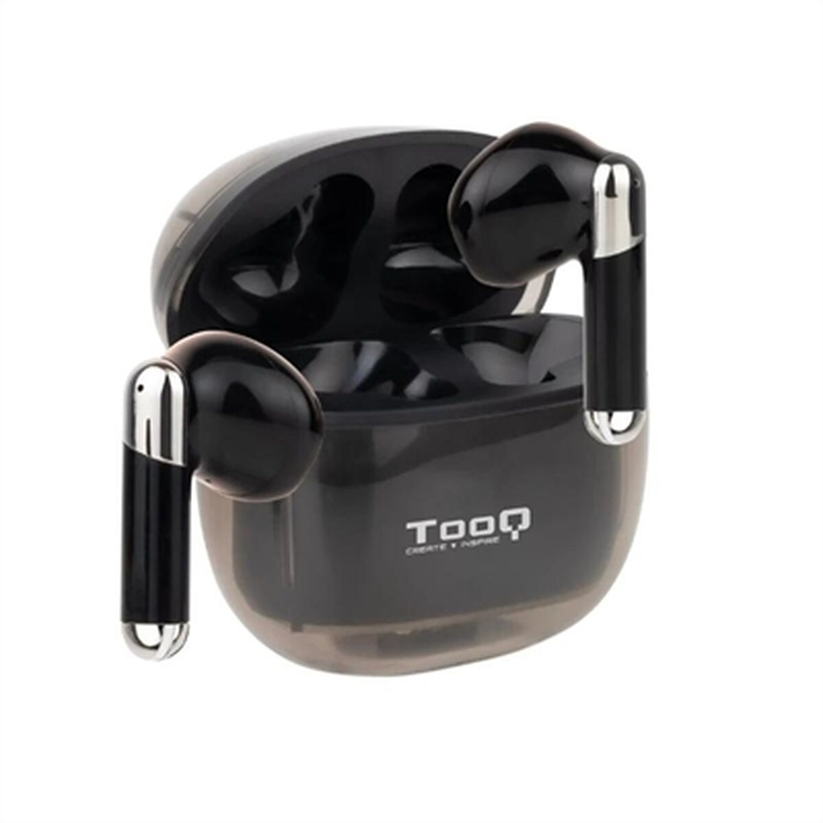 Ear Bluetooth hörlurar TooQ ONYX Svart