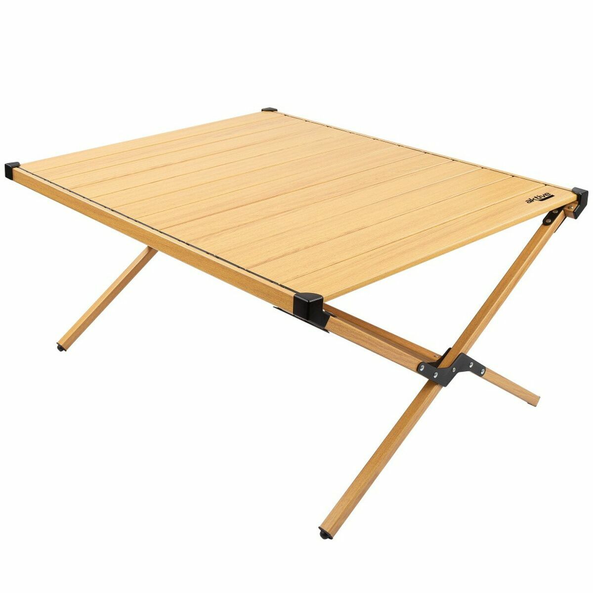 Fällbord Aktive Rektangulär Camping Aluminium 88,5 x 70,5 x 43 cm