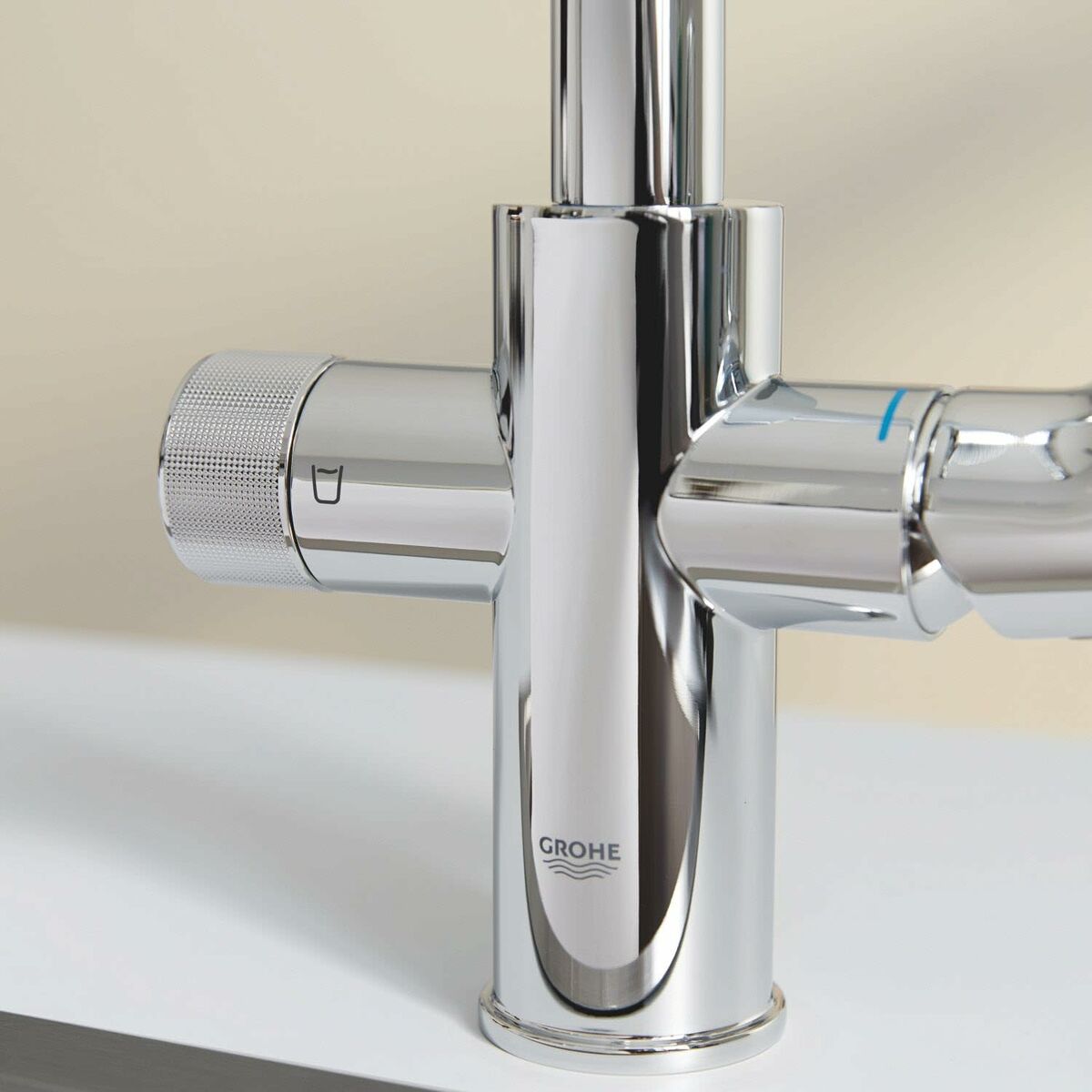 Kitchen Tap Grohe  Blue Pure StartCurve Metall C-formad - 3