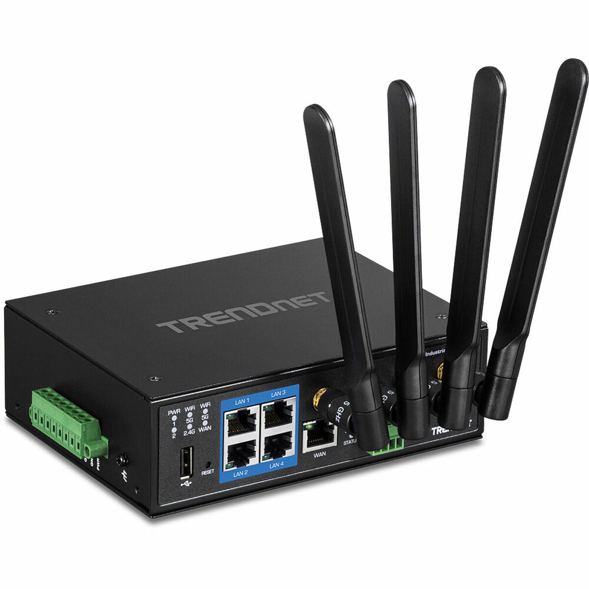 Router Trendnet TI-W100 WiFi 5 5 GHz Svart - 5