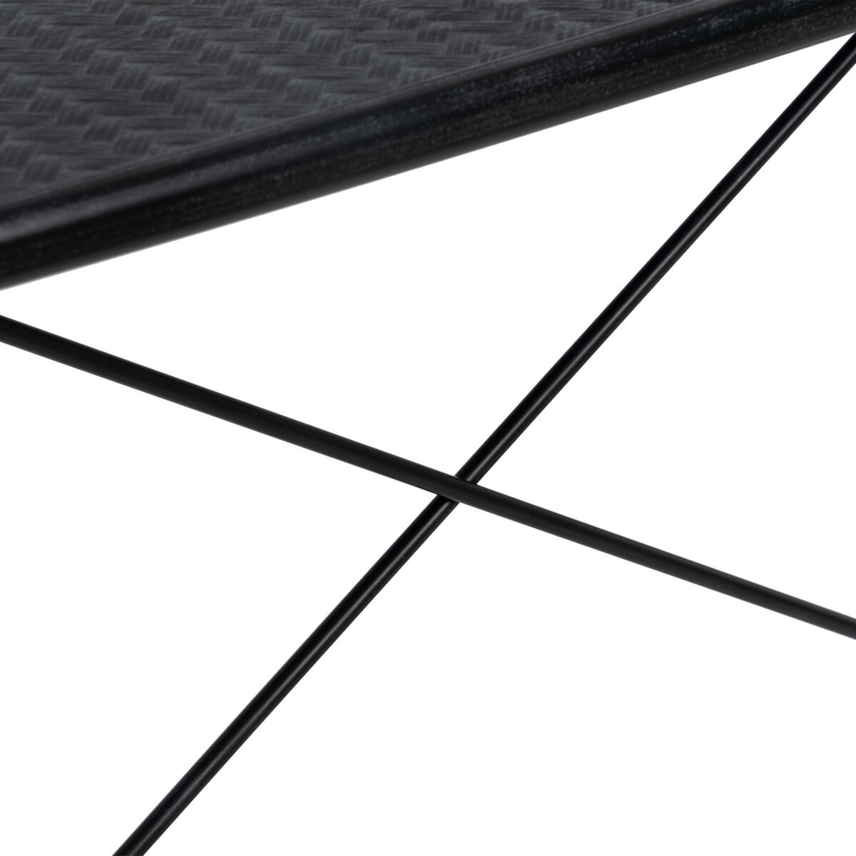 Mottagare OSLO Svart Naturell 120 x 38 x 81 cm - 5