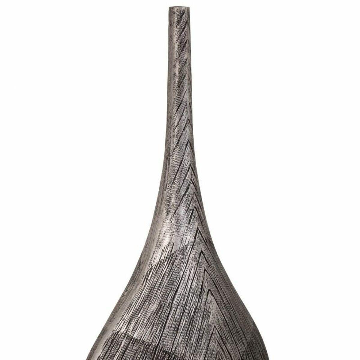Vas Alexandra House Living Grå Silver Polyresin 13 x 48 x 23 cm - 5