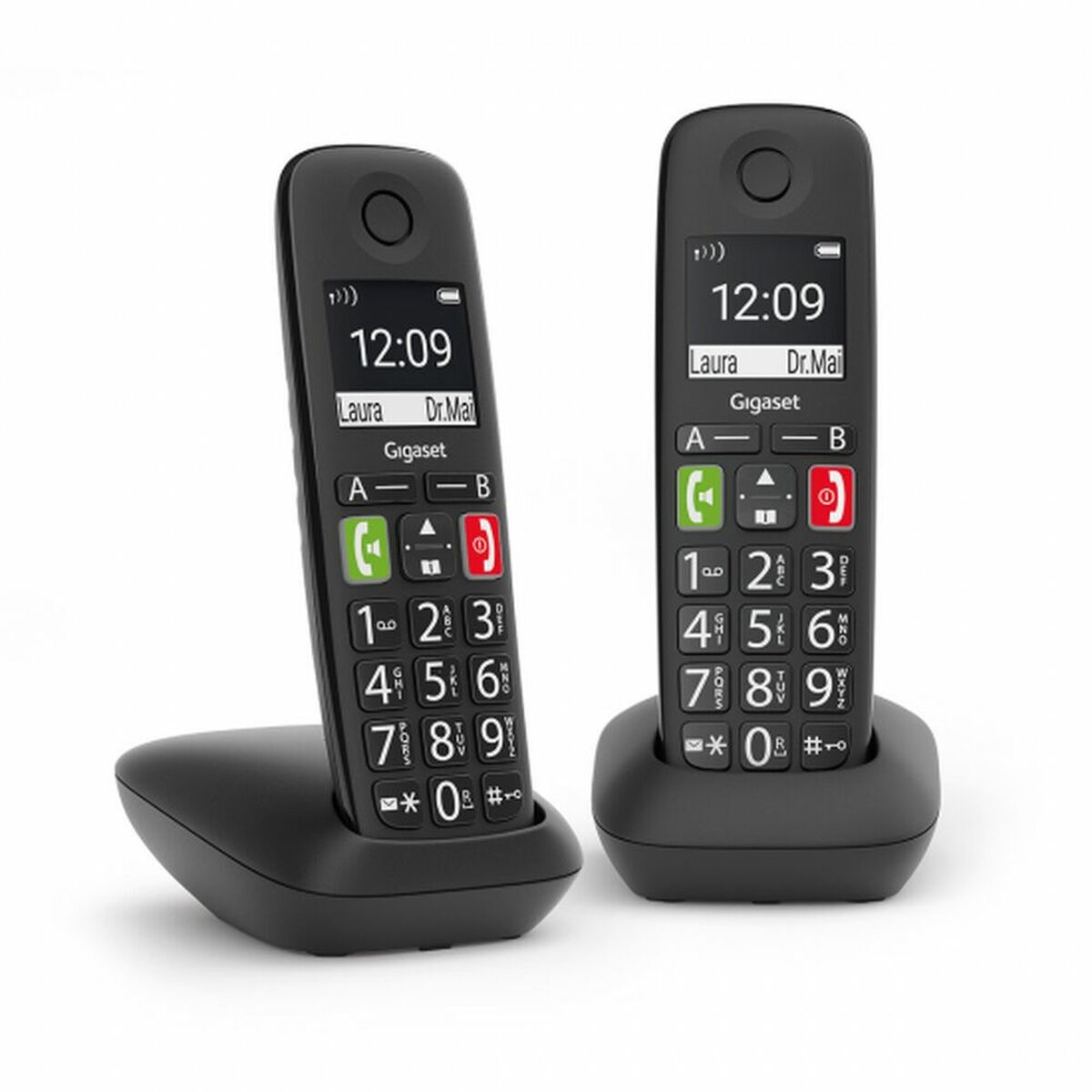 Trådlös Telefon Gigaset L36852-H2901-D201 Svart Vit