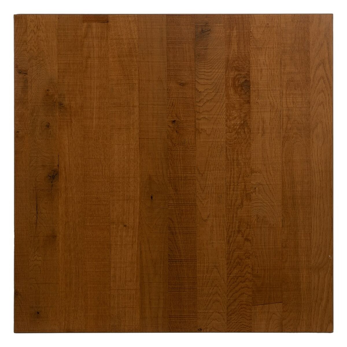 Bord Svart Naturell Trä MDF 80 x 80 x 75 cm - 2