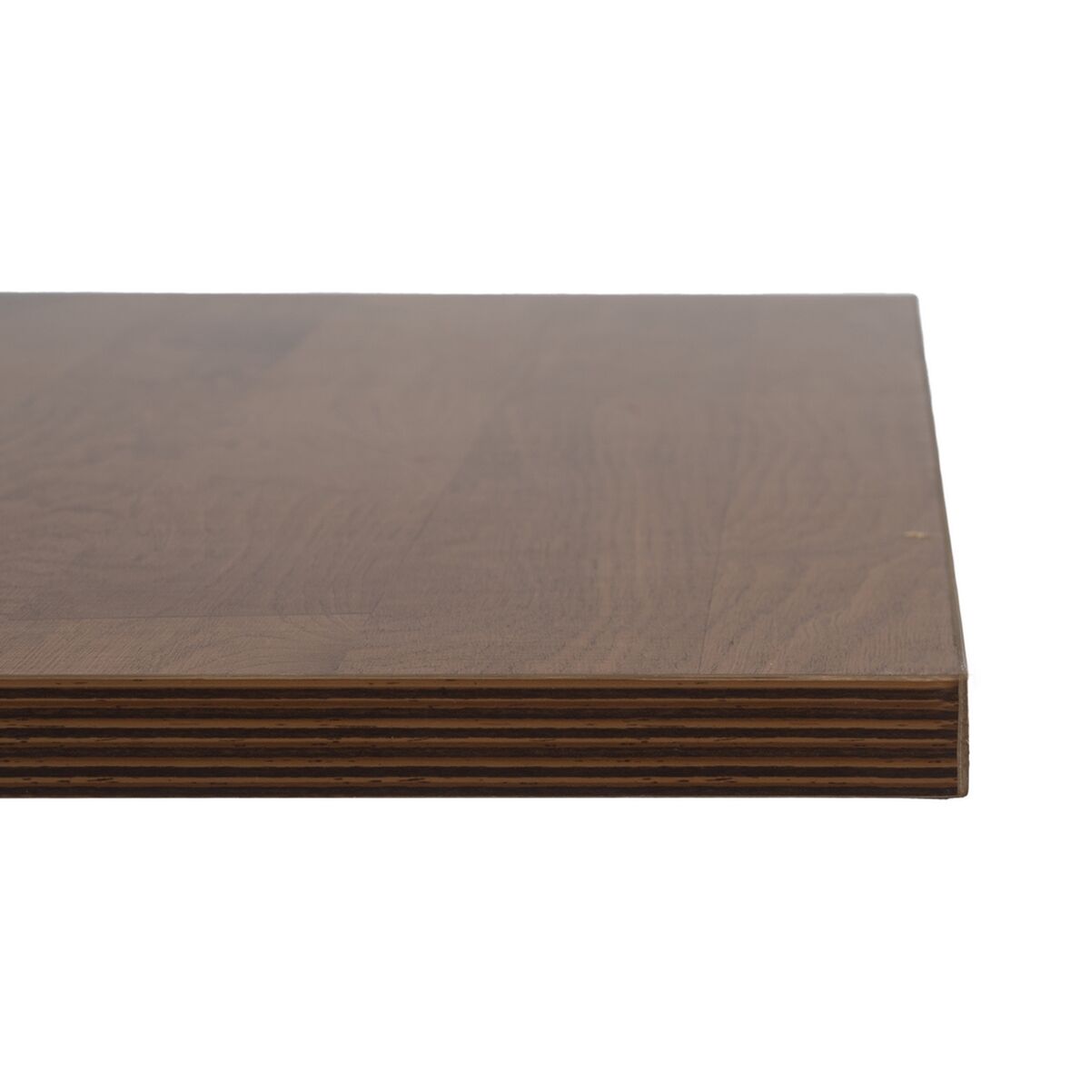 Bord Svart Naturell Trä MDF 80 x 80 x 75 cm - 6