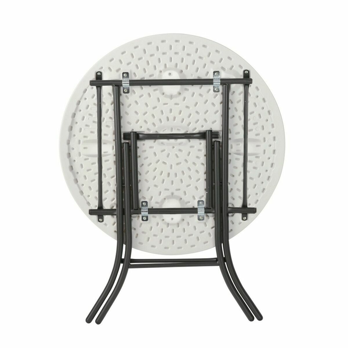 Fällbord Lifetime Vit Rund Stål Plast 83 x 73,5 cm - 2