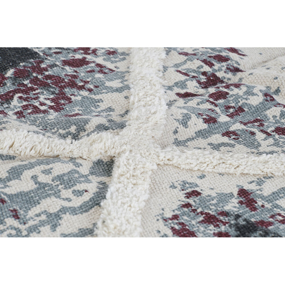 Matta DKD Home Decor Vit Svart Röd Bomull (160 x 230 x 1 cm) - 4