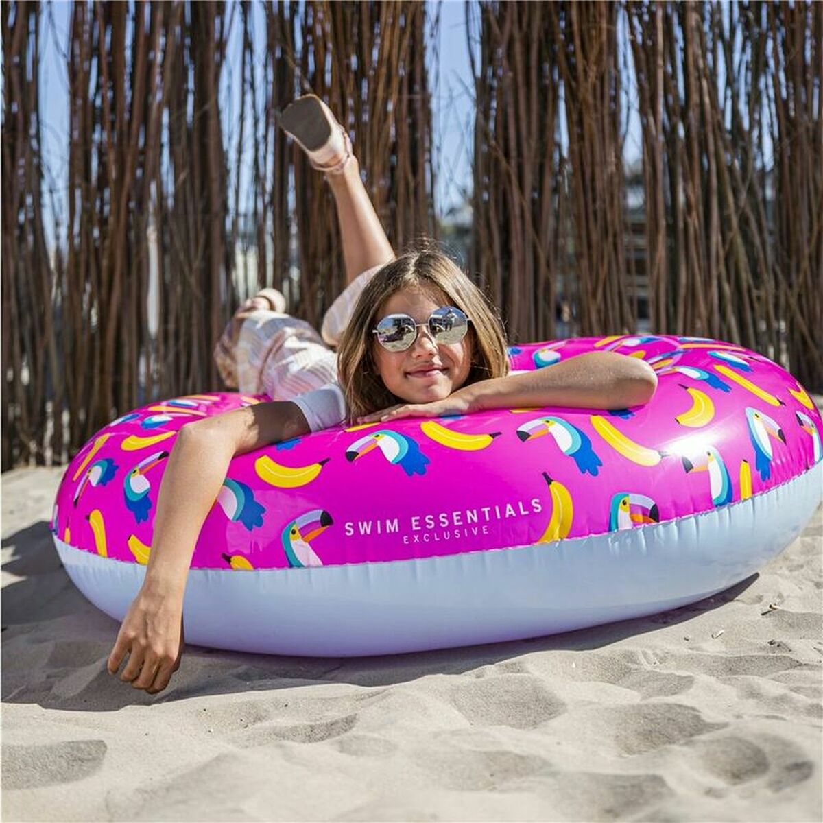 Uppblåsbar poolflotta Swim Essentials Toucan - 3