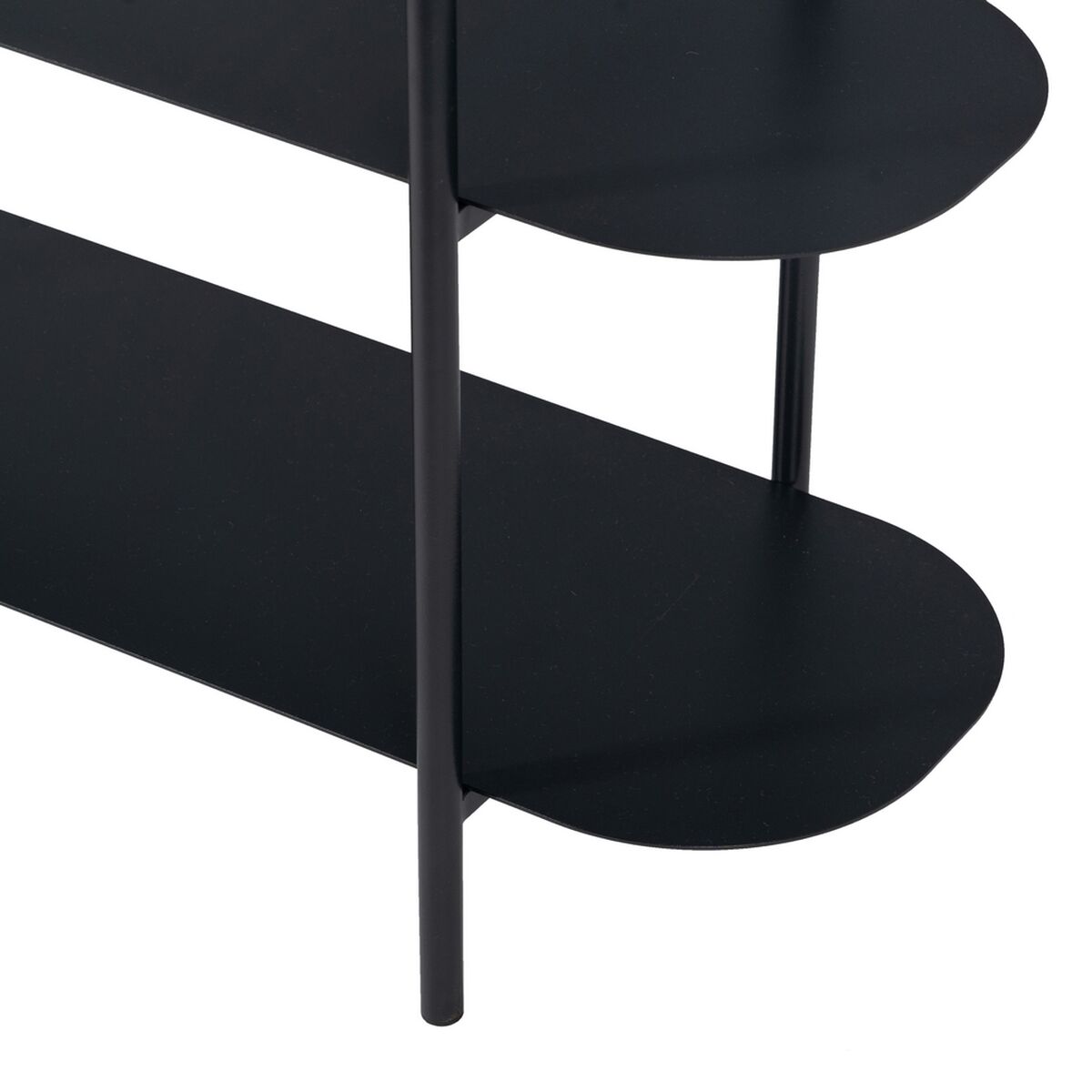 TV-möbler 90 x 28 x 70,3 cm Svart Stål - 4