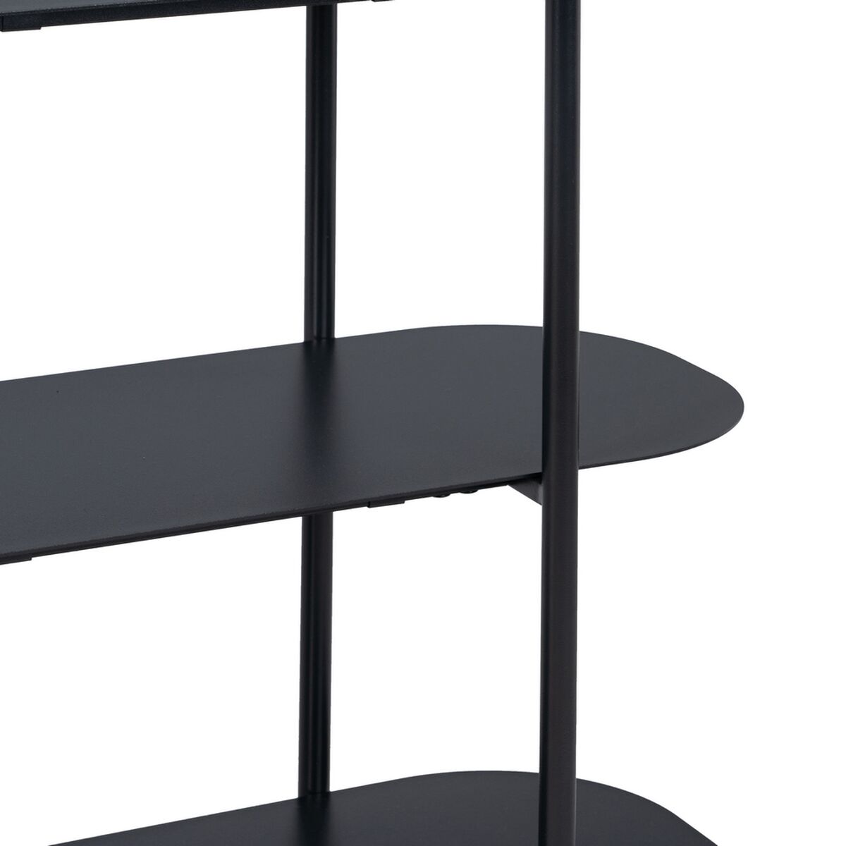 TV-möbler 90 x 28 x 70,3 cm Svart Stål - 11