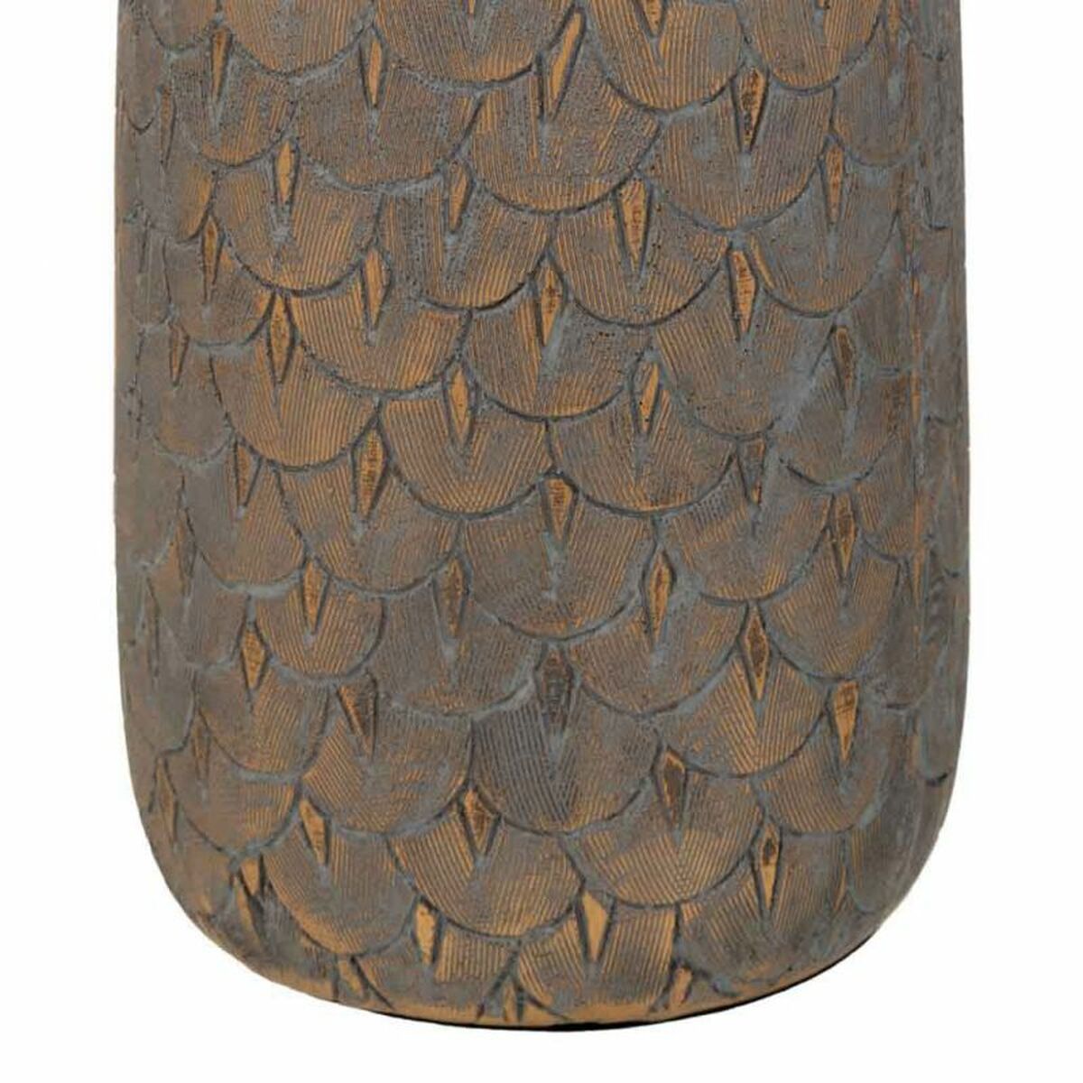 Vas Alexandra House Living Grå Gyllene Polyresin 15 x 31 x 15 cm - 6