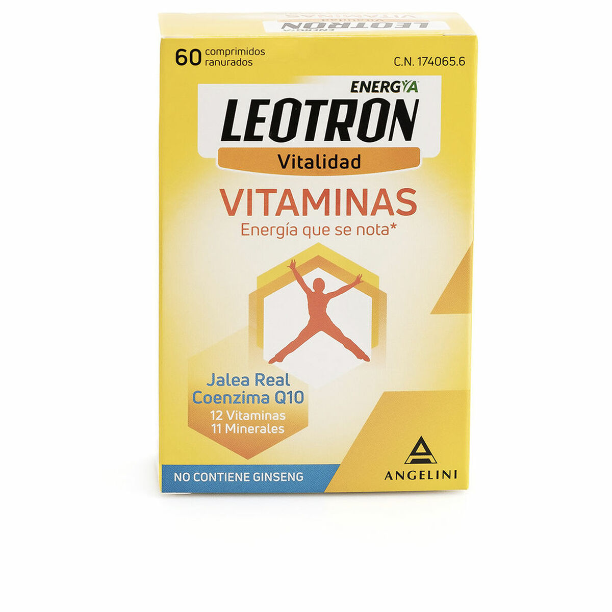 Kosttillskott Leotron Leotron Vitaminas Gelé kunglig Koenzym Q-10 60 antal