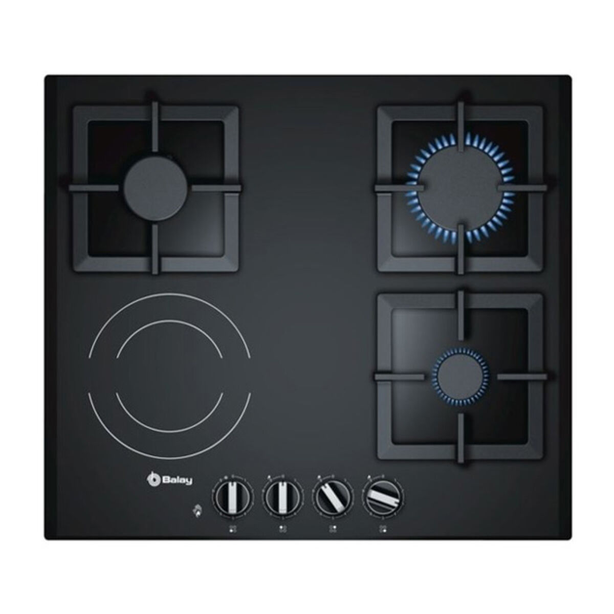 Gasplatta Balay 3ETG667HB (60 cm) 60 cm - 3