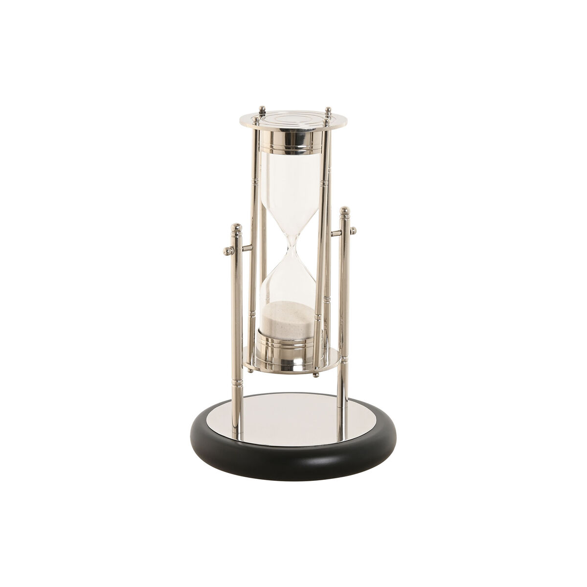 Prydnadsfigur Home ESPRIT Svart Silvrig Vintage 15 x 15 x 26 cm