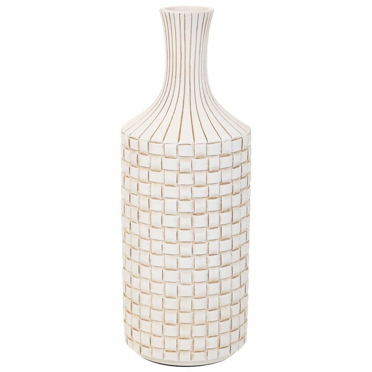 Vas Alexandra House Living Vit Polyresin 14 x 39 x 14 cm