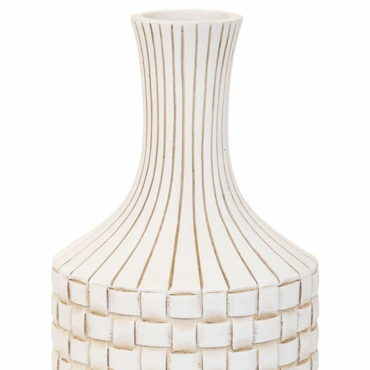 Vas Alexandra House Living Vit Polyresin 14 x 39 x 14 cm - 6