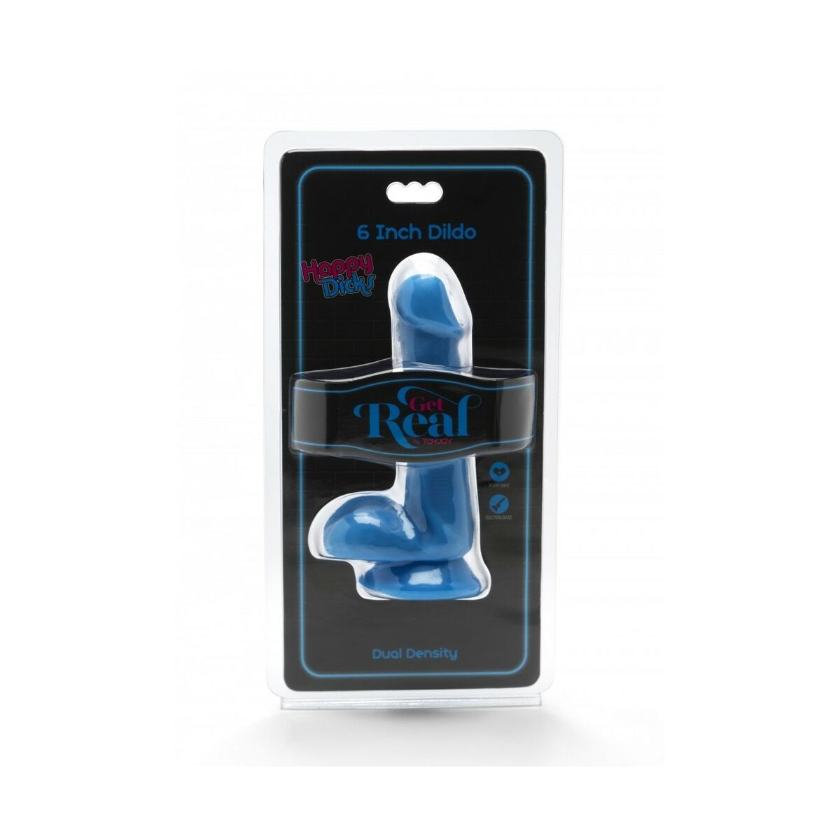 Realistisk dildo Get Real by Toyjoy Blå - 2