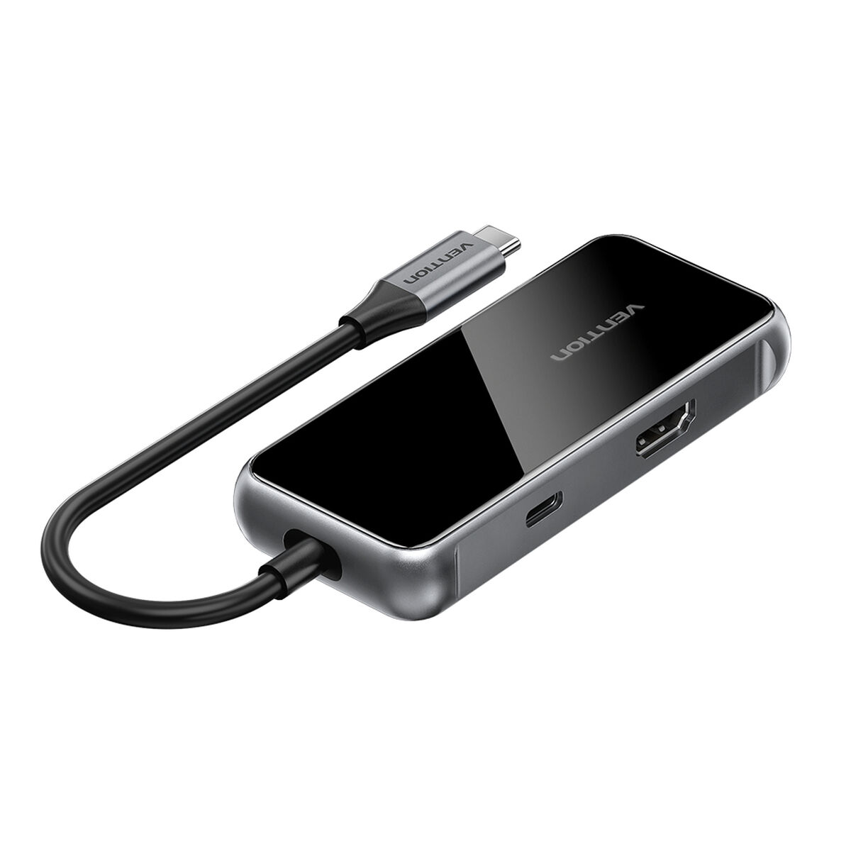 USB-HUB Vention TFMHB Svart/Silvrig - 2