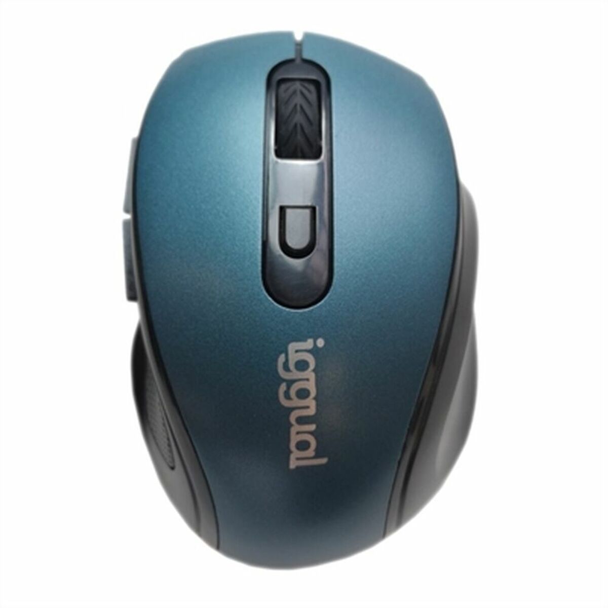 Mus iggual ERGONOMIC-M Blå Svart/Blå Multicolour