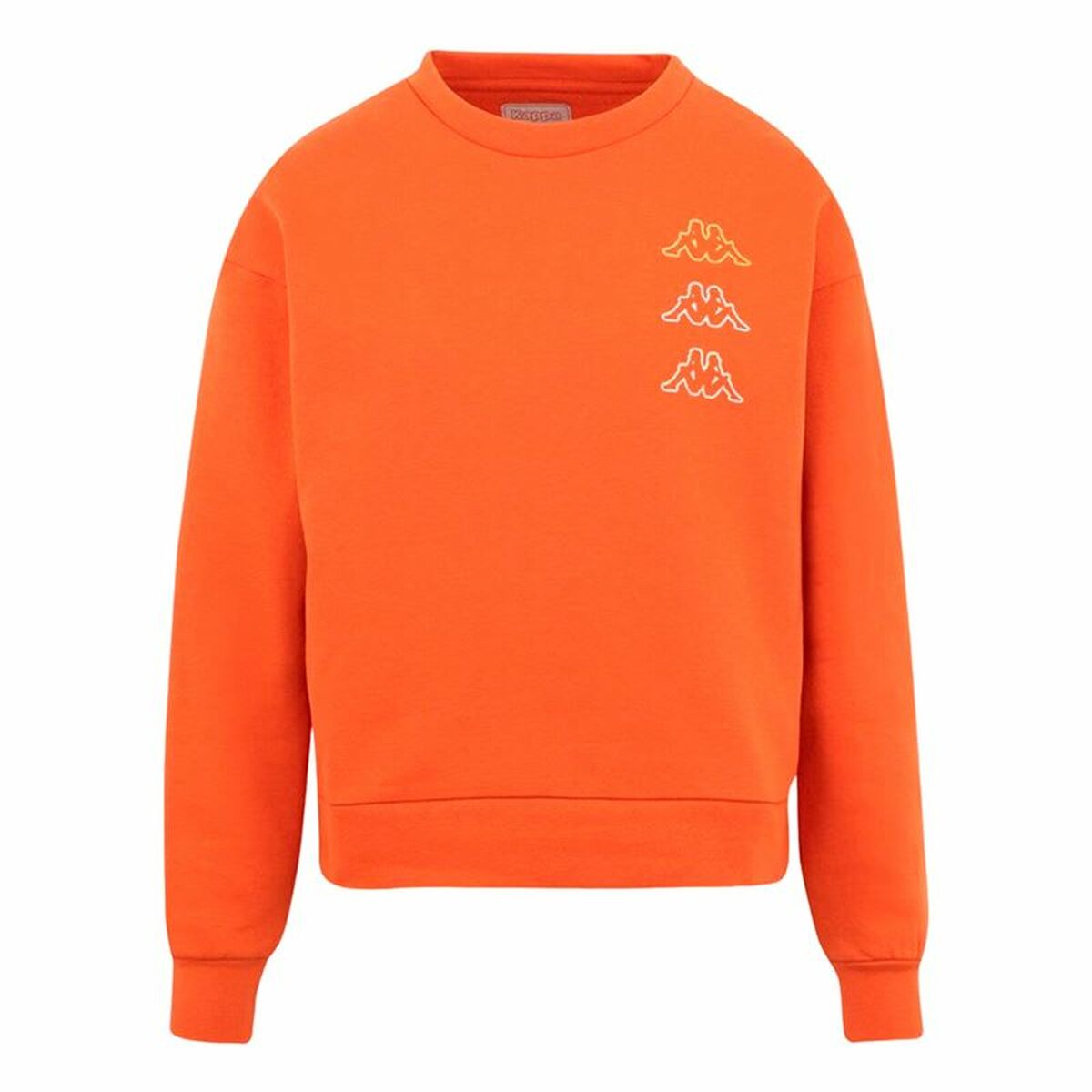 Tröja utan huva Unisex Kappa Kifoli Mörk Orange - 4