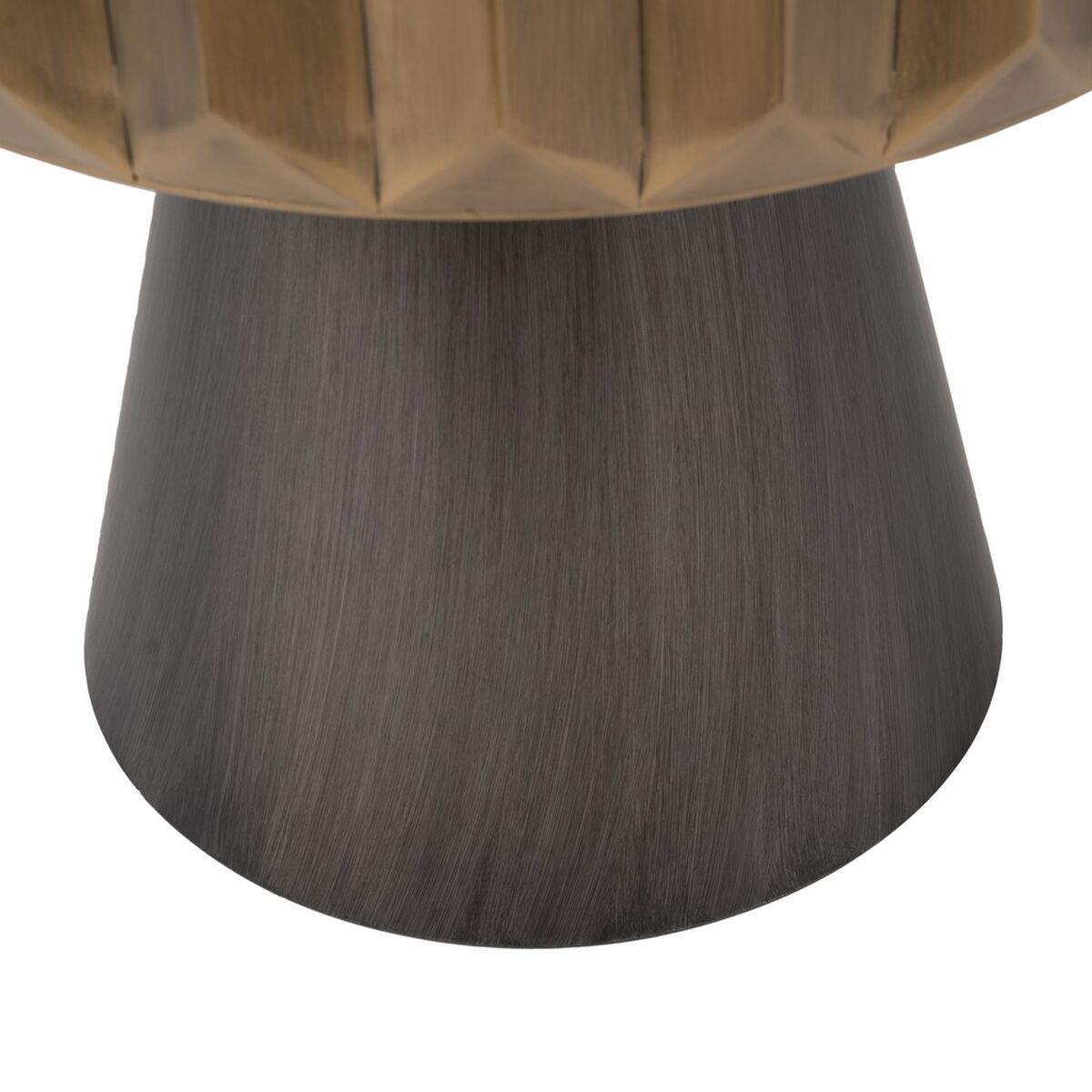 Sidobord Svart Gyllene Järn 63 x 63 x 62 cm - 7