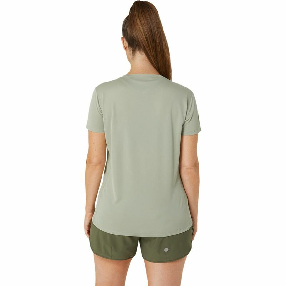 T-shirt med kortärm Dam Asics Core Oliv - 2