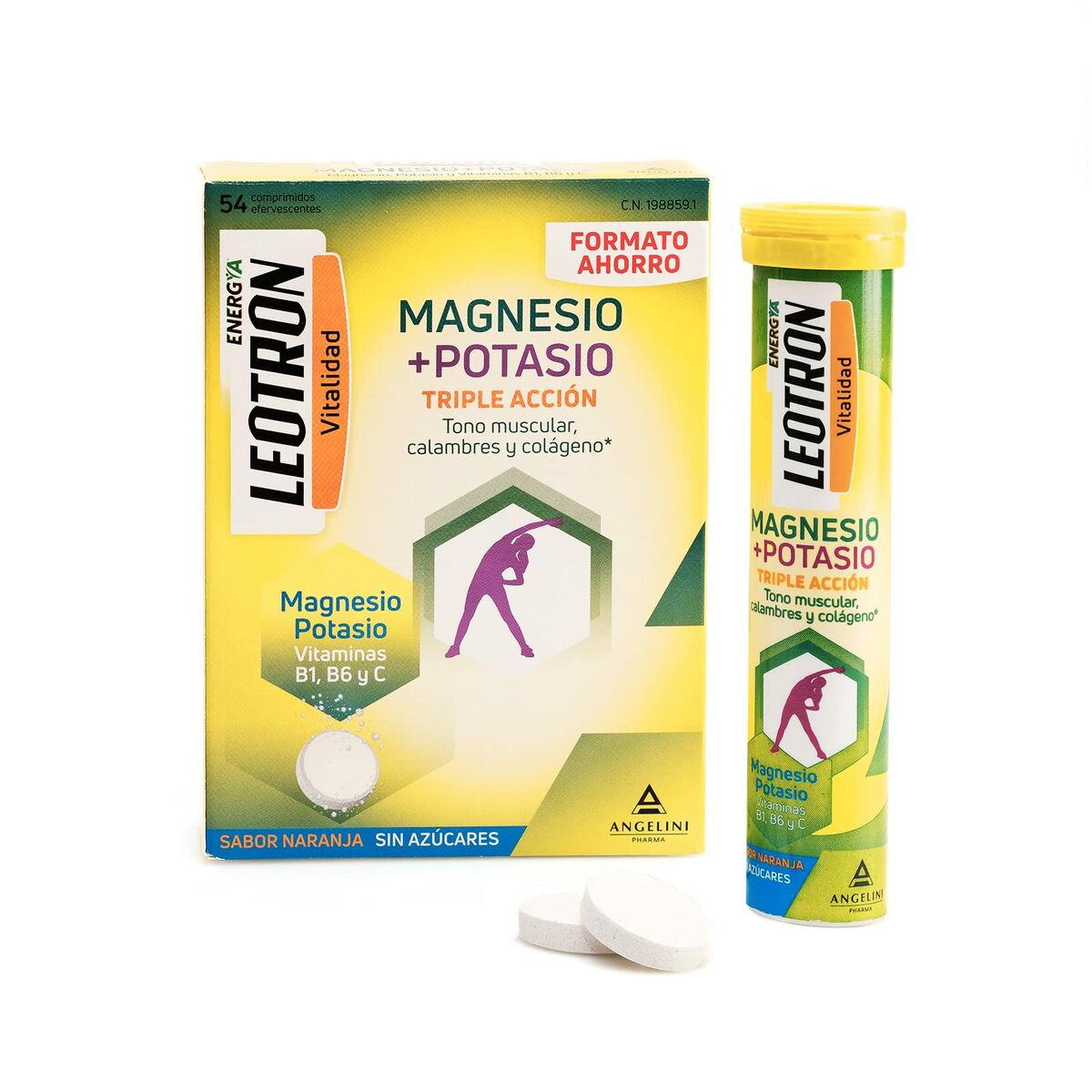 Kosttillskott Leotron Magnesium Potassium - 2