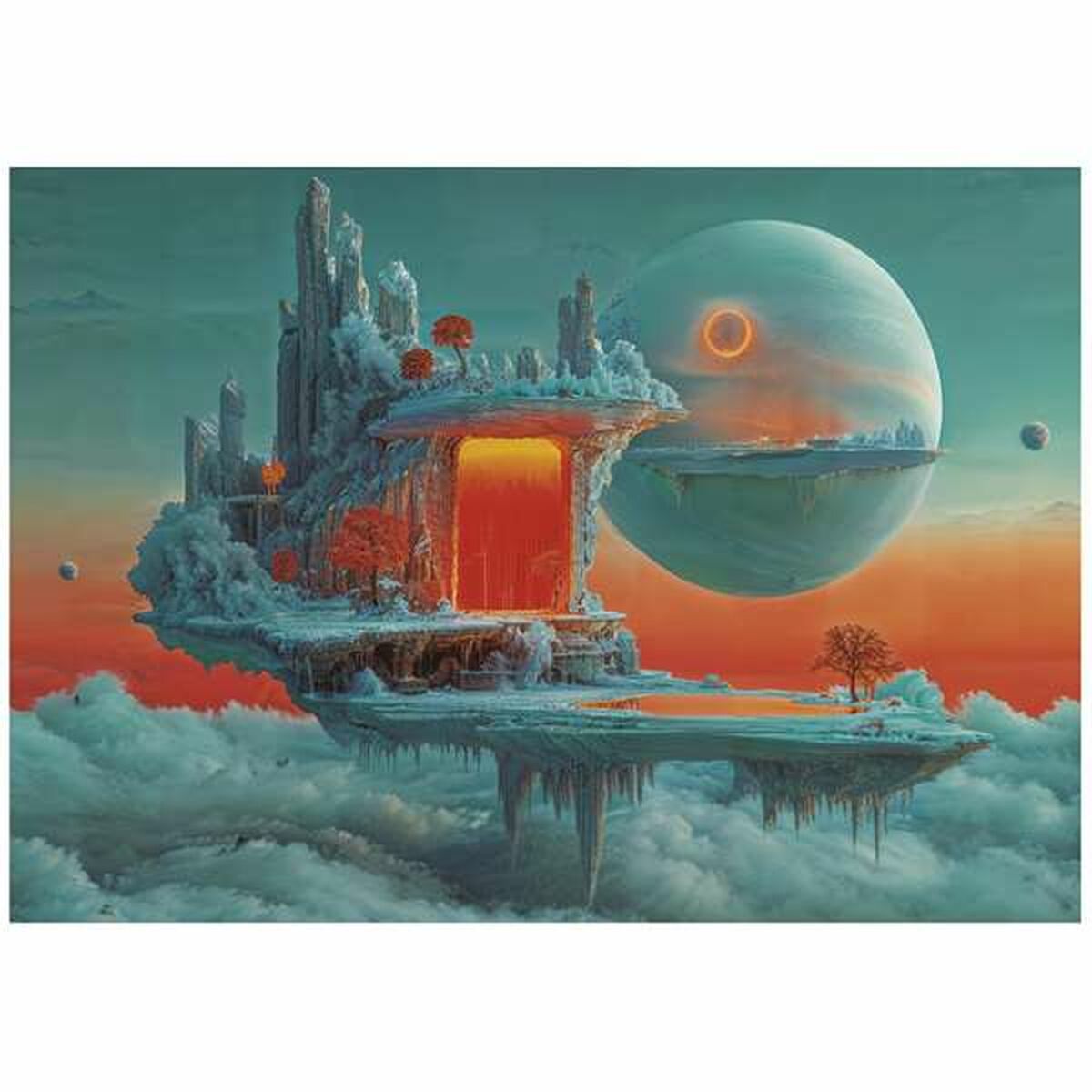 Pussel Educa Fire & Ice Planet - 2