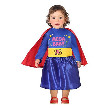 Maskeraddräkt bebis Multicolour Tecknad hjälte Superhjälte (2 Delar) (2 pcs)