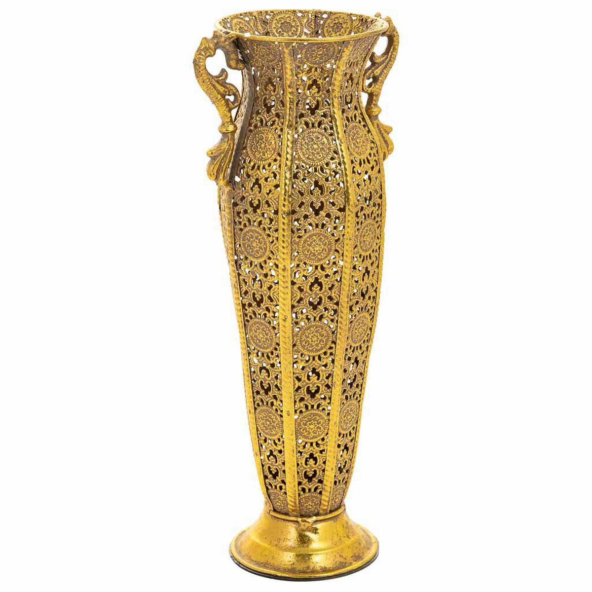Vas Alexandra House Living Guld Järn 12 x 38 x 16 cm