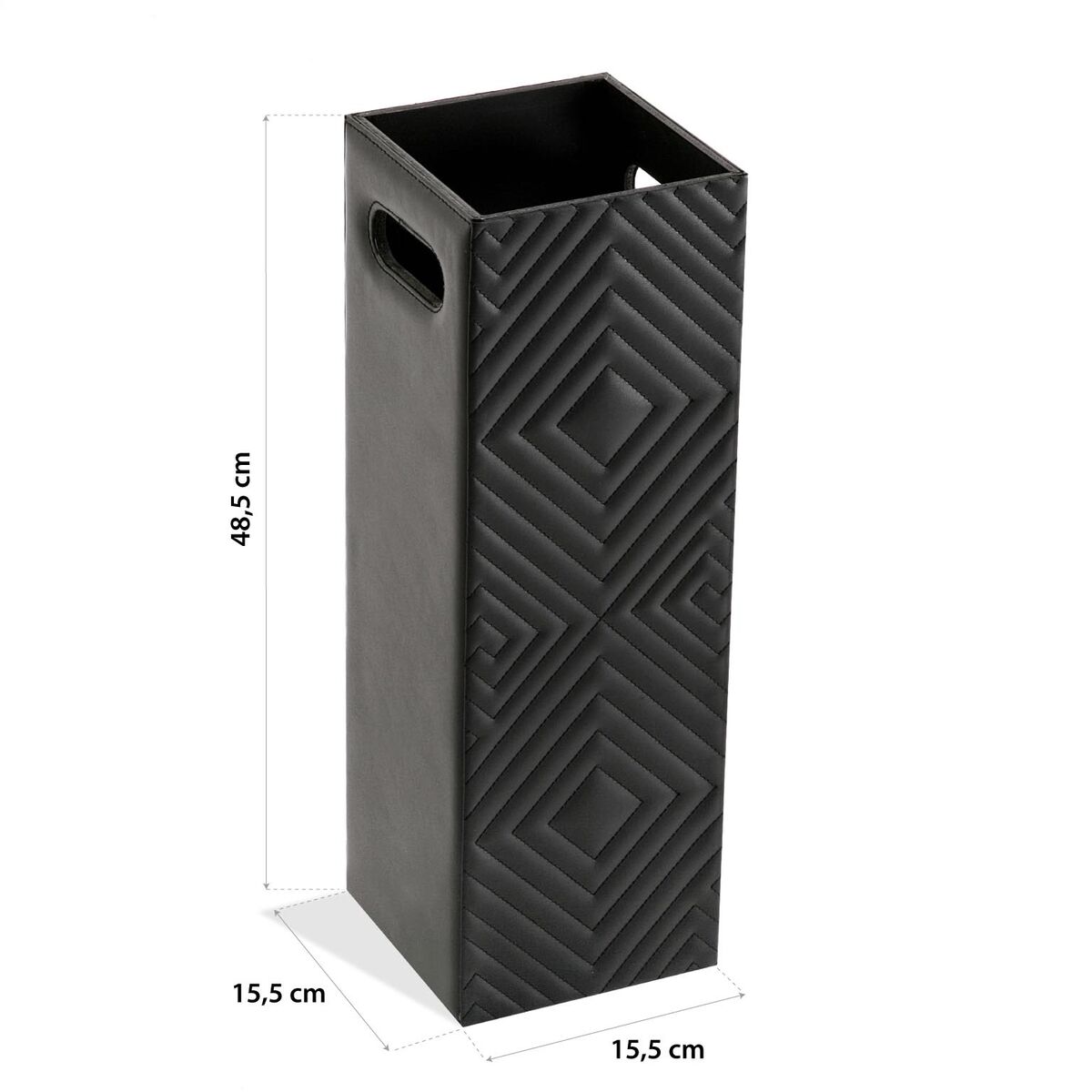 Paraplyställ Versa Svart 15,5 x 48,5 x 15,5 cm - 3