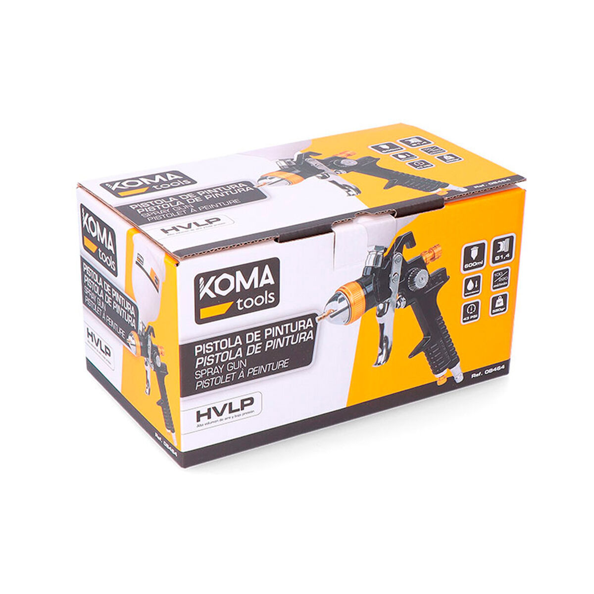Elektrisk färgspruta (sprej) Koma Tools - 3