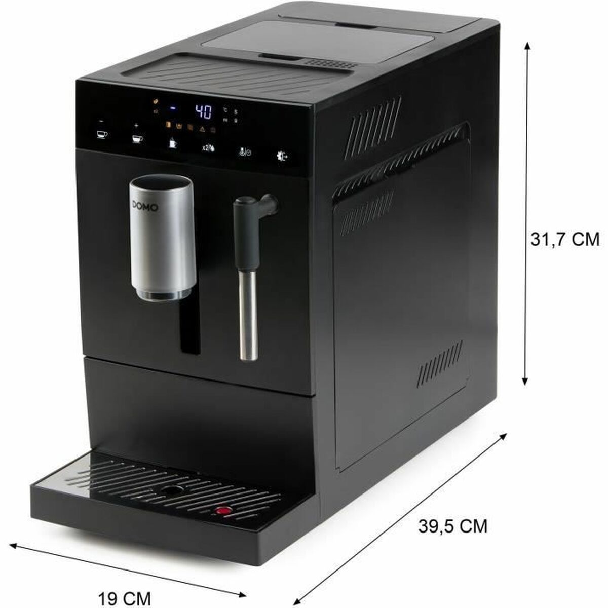 Superautomatisk kaffebryggare DOMO - 3