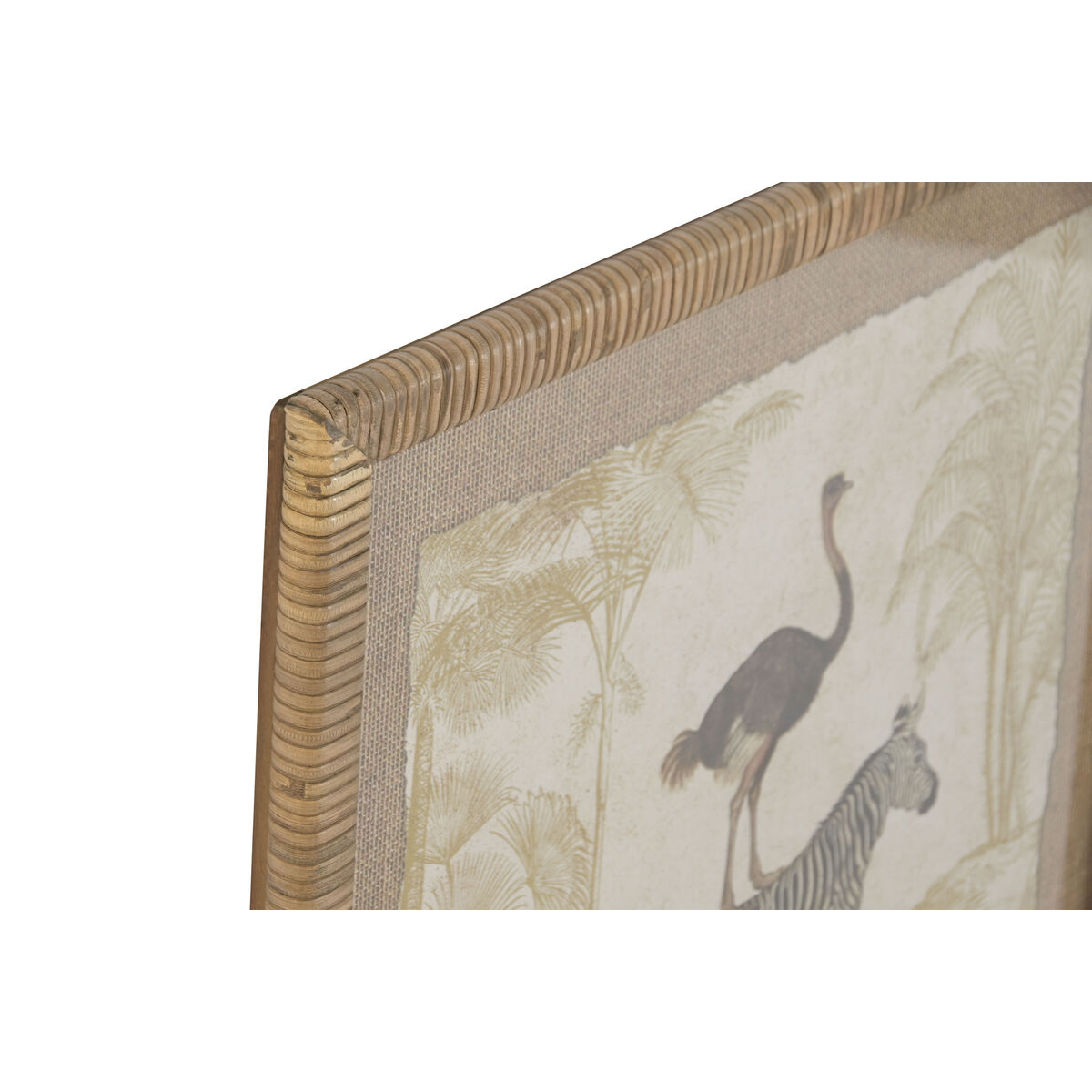 Tavla Home ESPRIT Glas Gran 50 x 2,5 x 70 cm (2 antal) - 2