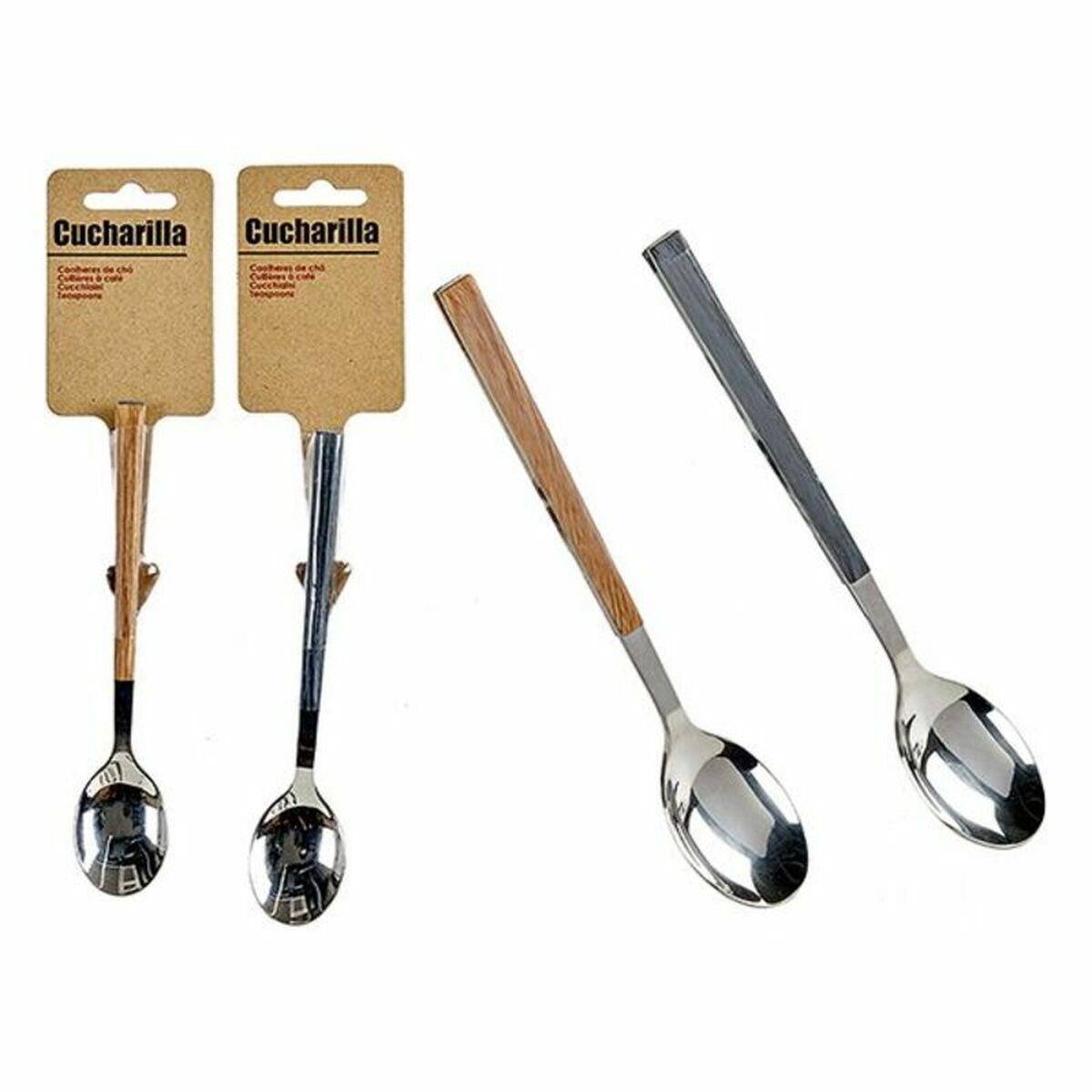 Kaffeskedar BIG-S3604357 Trähandtag - 3