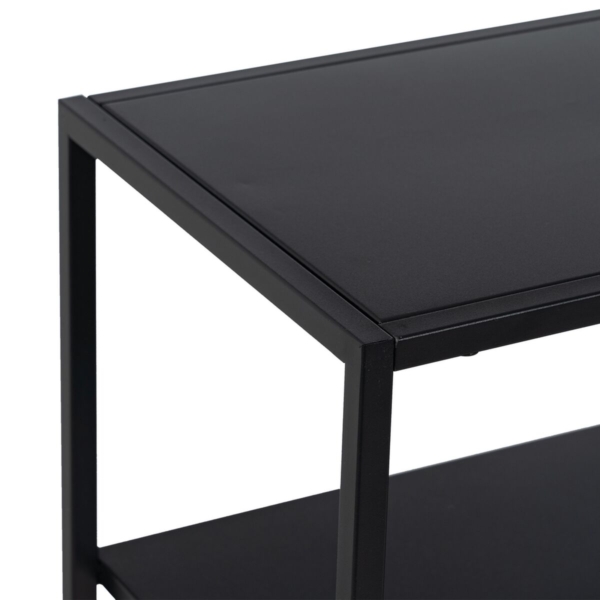 TV-möbler 80 x 30 x 81 cm Svart Stål - 9