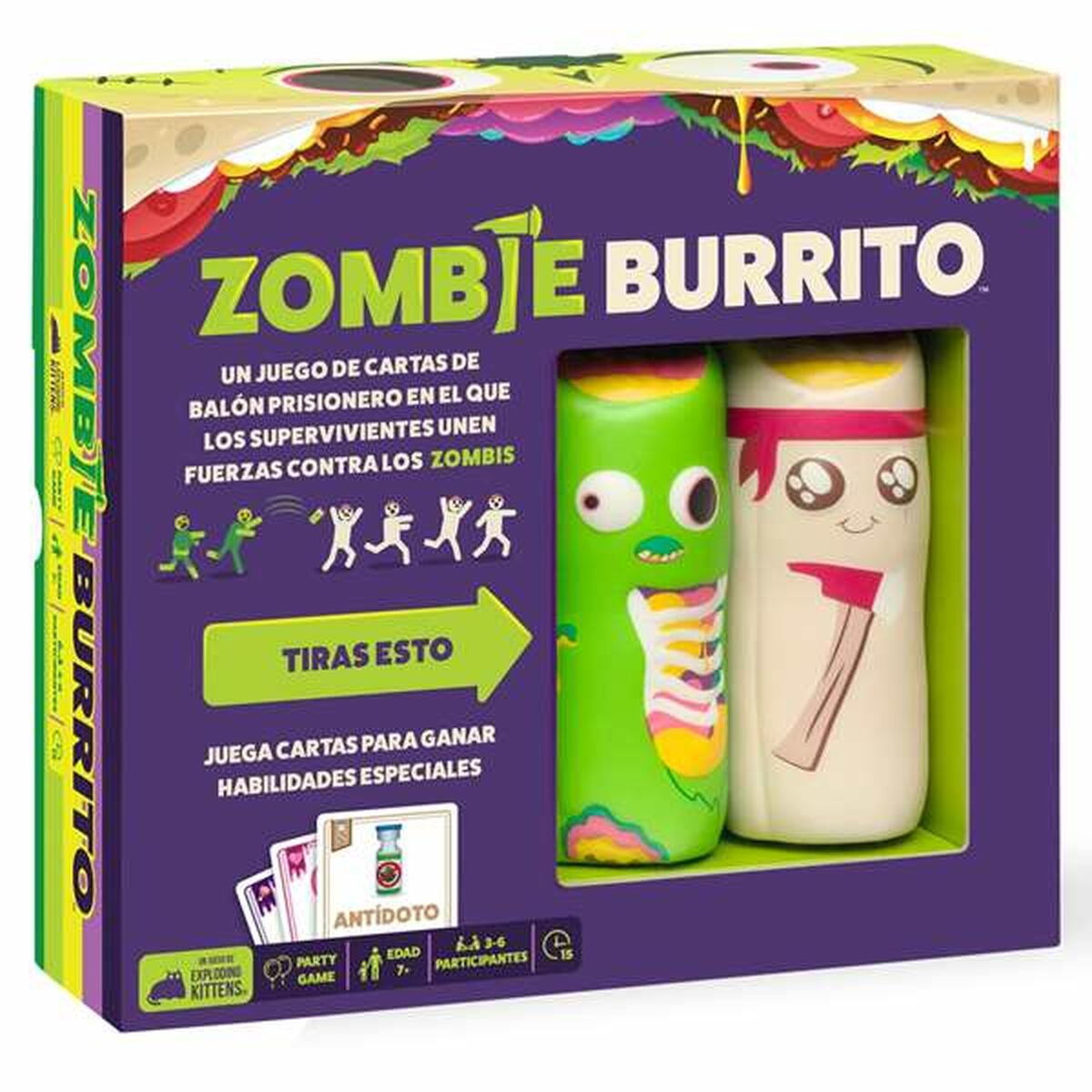 Utbildningsspel Asmodee Zombie Burrito