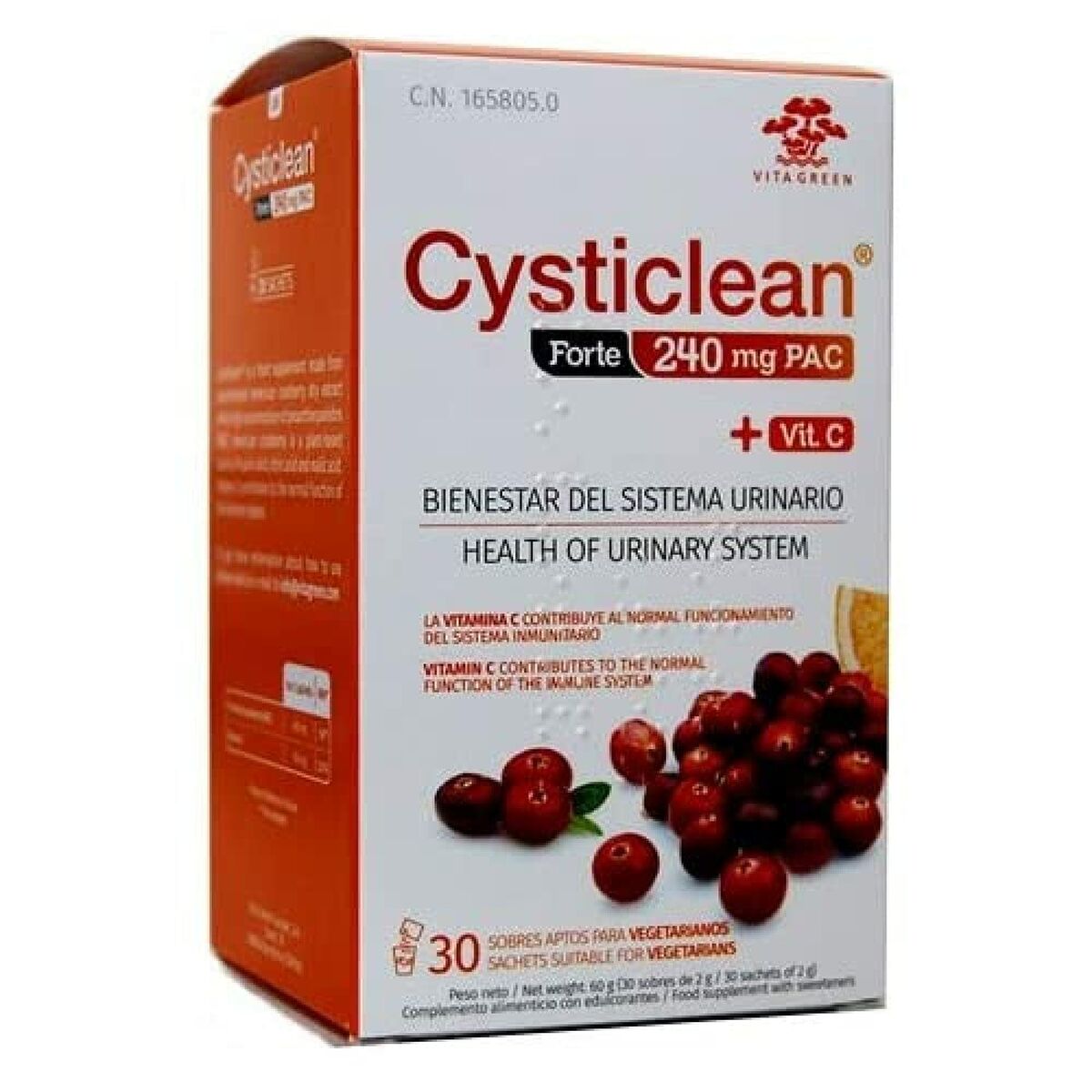 Kosttillskott CYSTICLEAN Forte 30 antal
