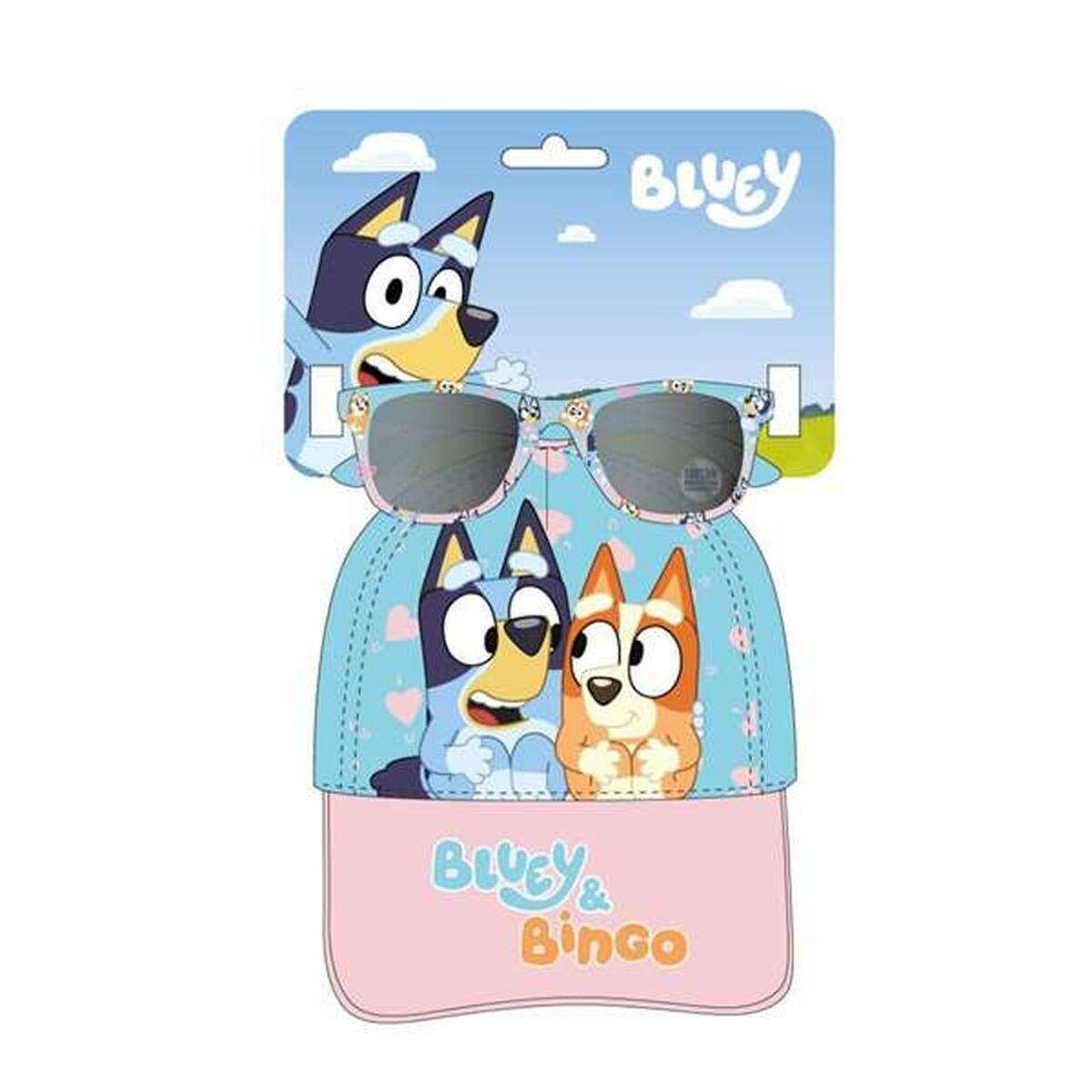 Barnkeps Bluey Blå