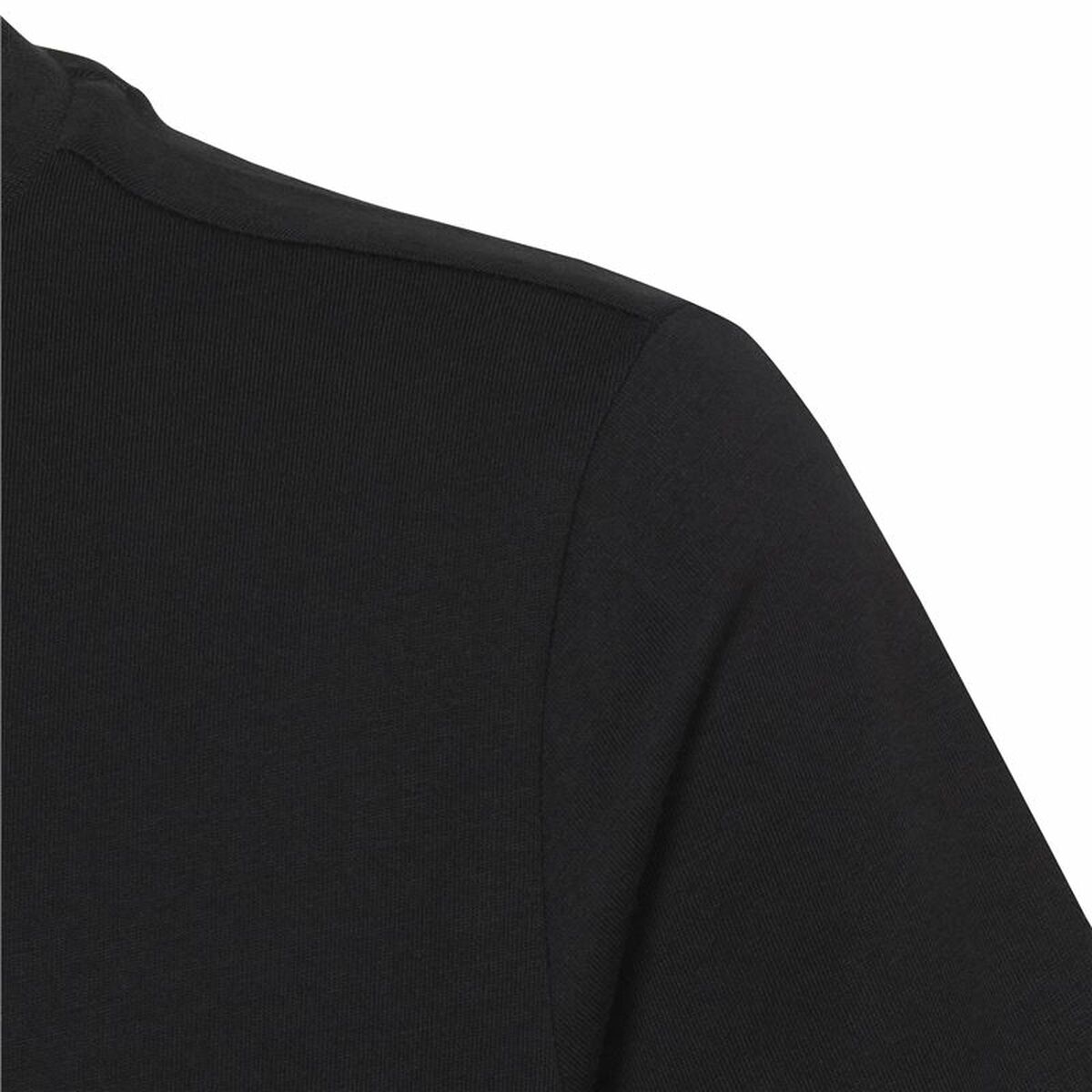 Barn T-shirt med kortärm Adidas Big Logo Svart - 3