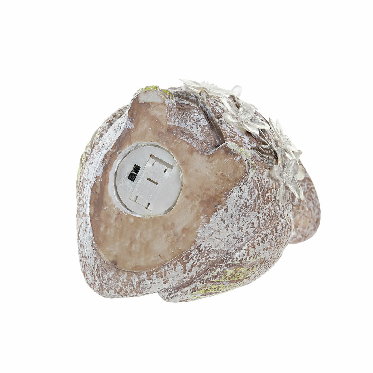 Prydnadsfigur DKD Home Decor Grön Rosa Naturell djur Shabby Chic 20,5 x 10 x 17 cm (3 Delar) - 11