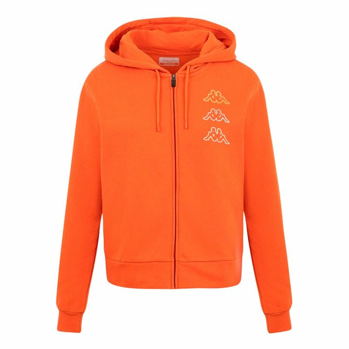 Tröja med huva Barn Kappa Kaimi Mörk Orange - 4