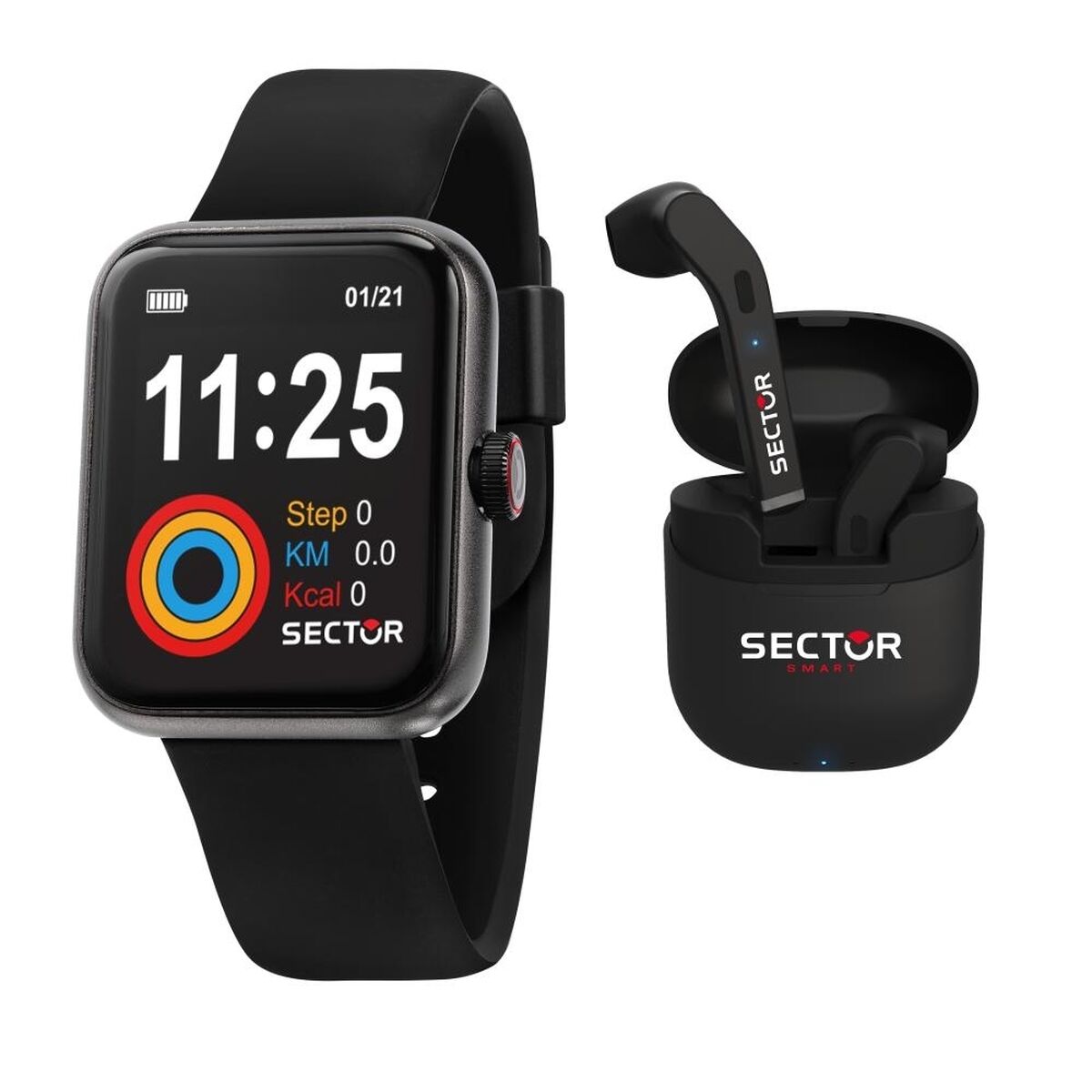 Smartklocka Sector R3251282008 Svart