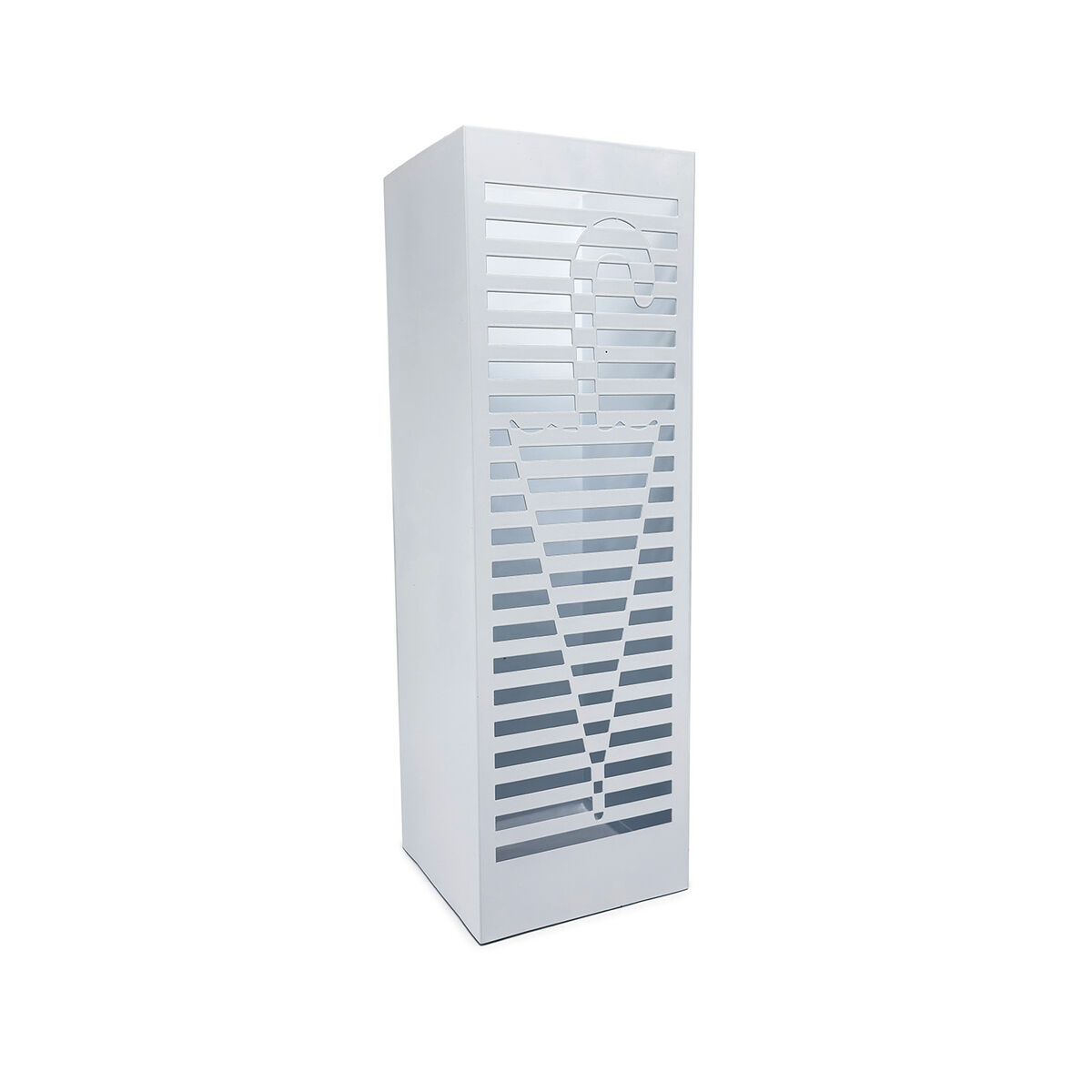 Paraplyställ Versa Lugano Vit 15,5 x 49 x 15,5 cm
