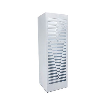 Paraplyställ Versa Lugano Vit 15,5 x 49 x 15,5 cm
