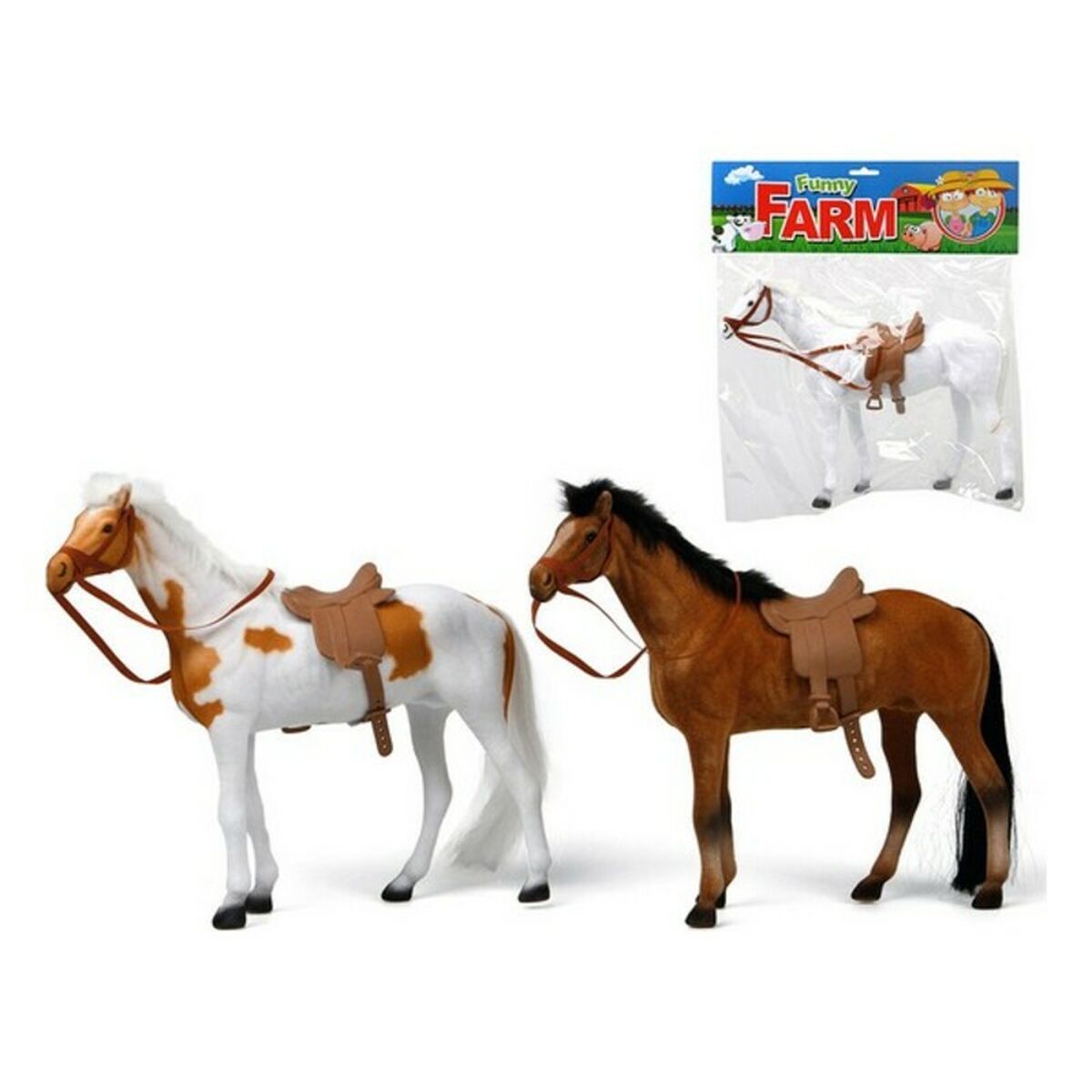 Häst Funny Farm 33 x 40 cm - 2