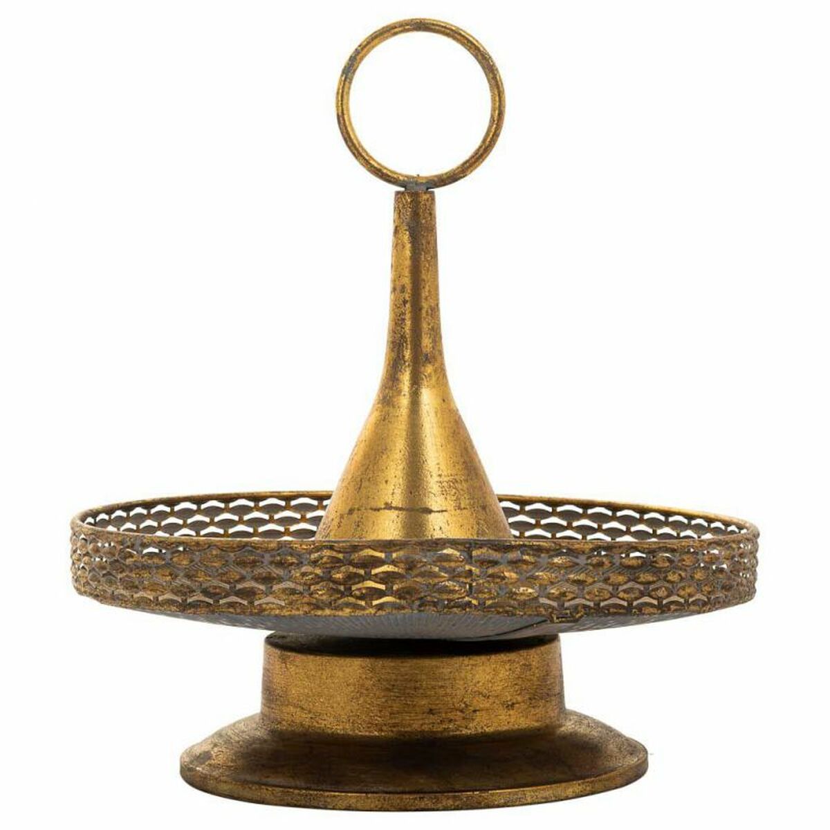 Bordsdekoration Alexandra House Living Guld Järn 39 x 43 x 39 cm - 2